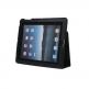 Ultra Slim Leather Case - кожен кейс и стойка за iPad 2 (черен)  thumbnail 4