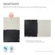 Macally SmartMate - кейс за iPad 2 (съвместим с Apple Smart cover) - черен  thumbnail 3