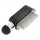 Mini Stylus Pen - тъч писалка и тапа прах за iPhone, iPad, iPod (черен)  thumbnail