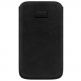 GRIPIS Slider Sleeve - кожен калъф за Samsung Galaxy Nexus, HTC Sensation XL и други (черен - ръчна изработка)  thumbnail 4