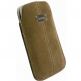 Krusell LUNA POUCH Nubuck XXL - кожен калъф за мобилни телефони (кафяв)  thumbnail