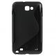 Силиконов калъф за Samsung Galaxy Note N7000 (черен)  thumbnail 2