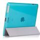 Tunewear Softshell - силиконов калъф (съвместим със Smart Cover) за iPad 2/3 (син)  thumbnail 4