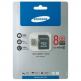 Samsung microSDHC карта памет 8GB + Преходник  thumbnail 2