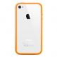 Ultraslim Clear Bumper - силиконова обвивка за iPhone 4 (оранжев)  thumbnail 3