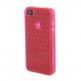 Circle Silicone Case - силконов кейс за iPhone 4 (червен)  thumbnail 2