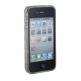 Circle Silicone Case - силконов кейс за iPhone 4 (черен)  thumbnail 3