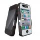iSkin Revo 4 - хибриден кейс за iPhone 4 (черен-бял)  thumbnail