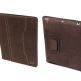 Urbano Ultra Slim Folder - луксозен кожен калъф (естествена кожа) с поставка за iPad mini (кафяв) thumbnail 2