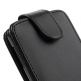 Leather Flip Case - кожен калъф за LG G2 (черен) thumbnail 5