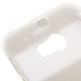 Flip Leather ID Caller Case - хоризонтален кожен калъф с прозорче за HTC ONE 2 M8 (бял) thumbnail 4