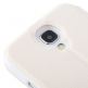 Flip ID Caller  - кожен хоризонтален калъф за Samsung Galaxy S4 (бял) thumbnail 3
