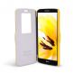 Nillkin Window Flip Case - кожен калъф, тип портфейл за LG G2 (жълт) thumbnail 5