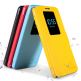 Nillkin Window Flip Case - кожен калъф, тип портфейл за LG G2 (жълт) thumbnail 2