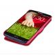 Nillkin Window Flip Case - кожен калъф, тип портфейл за LG G2 (жълт) thumbnail 6