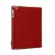 SwitchEasy CANVAS - кожен кейс и поставка за iPad 3 (новият iPad) - червен  thumbnail 5