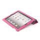 Tucano Cornice Folio Case - кожен кейс с поставка за iPad 2/3 (розов)  thumbnail 4