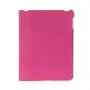 Tucano Cornice Folio Case - кожен кейс с поставка за iPad 2/3 (розов)  thumbnail 5