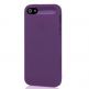 Incipio Dual Pro Shine - удароустойчив хибриден кейс за iPhone 5 (лилав) thumbnail