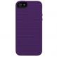  Skech Grip Shock Snap On Case - силиконов калъф и покритие за дисплея за iPhone 5 (лилав) thumbnail