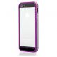 Protective Ultraslim Clear Bumper - силиконов бъмпер за iPhone 5 (лилав) thumbnail 2