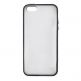 Protective Frame Case - поликарбонатов кейс и силиконова обвивка за iPhone 5 (черен-прозрачен) thumbnail