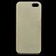 Grip Texture Plastic Case - поликарбонатов кейс за iPhone 5 (жълт-прозрачен) thumbnail 5