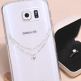 Ringke Noble NECKLACE Case - кейс с кристали за Samsung Galaxy S7 Edge (прозрачен) thumbnail 3