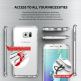 Ringke Noble Shine Case - кейс с кристали за Samsung Galaxy S6 Edge (прозрачен) thumbnail 5