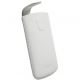 Krusell Asperö L Long - кожен калъф с лента за издърпване за iPhone 5, iPod Touch 5 и мобилни телефони (бял) thumbnail 3