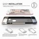 Elago S7 Glide Case + HD Clear Film - поликарбонатов кейс и HD покритие за iPhone SE 2020, iPhone 7, iPhone 8 (златист-тъмносин) thumbnail 8