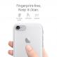 Spigen AirSkin Case - качествен ултратънък (0.4 mm) кейс за iPhone SE 2020, iPhone 7, iPhone 8 (прозрачен-мат) thumbnail 4