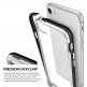 Ringke Hybrid Frame - хибриден кейс за iPhone SE 2020, iPhone 7, iPhone 8 (прозрачен-златист) thumbnail 3