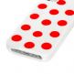Polka Dot Bowknot - силиконов калъф за iPhone 5 (бял) thumbnail 4