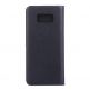 Horizontal Flip Leather - кожен калъф с джоб за карти за Samsung Galaxy S8 Plus (черен) thumbnail 2