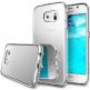 Ringke Hybrid Mirror Case - хибриден кейс за Samsung Galaxy S6 (огледален-прозрачен) thumbnail