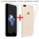 ПРОМО ПАКЕТ: Тънък силиконов калъф 0.3мм + стъклен протектор на iPhone SE 2020, iPhone 7, iPhone 8 thumbnail