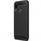 Carbon Texture удароустойчив силиконов кейс за Huawei P20 Lite (черен) thumbnail 2