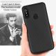 Carbon Case - силиконов (TPU) калъф за Xiaomi PocoPhone F1 (черен) thumbnail 2
