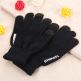 Зимни ръкавици за тъч екрани Winter Gloves Touch универсален размер (черен) thumbnail 3