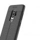 Leather Litchi Case - силиконов удароустойчив калъф за Samsung Galaxy S10 (черен) thumbnail 5