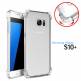 Anti Shock Case - тънък удароустойчив силиконов калъф (0.5 mm) за Samsung Galaxy S10 Plus (прозрачен) thumbnail