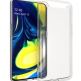 Slim Case - тънък силиконов (TPU) калъф (0.5 mm) за Samsung Galaxy A80 (прозрачен) thumbnail 2