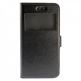 IPAKY Case - хоризонтален кожен калъф с прозорец за Huawei P9 Lite (черен) thumbnail 2