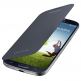 Samsung Flip Cover - оригинален кожен калъф за Samsung Galaxy S4 i9500 (тъмносин) thumbnail