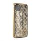 Guess Peony Liquid Glitter Case - дизайнерски кейс с висока защита за iPhone 11 Pro Max (златист) thumbnail