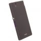 Krusell FrostCover - поликарбонатов кейс за Sony Xperia Z (черен-прозрачен) thumbnail