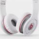  Beats by Dre Wireless Over Ear - DJ-ски слушалки с микрофон и управление на звука за iPhone, iPod и iPad (бял) thumbnail 2
