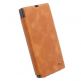 Krusell Kiruna FlipCover - калъф от естествена кожа за Sony Xperia Z (кафяв) thumbnail
