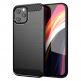 Carbon Case удароустойчив силиконов кейс за iPhone 12 Mini (черен) thumbnail
